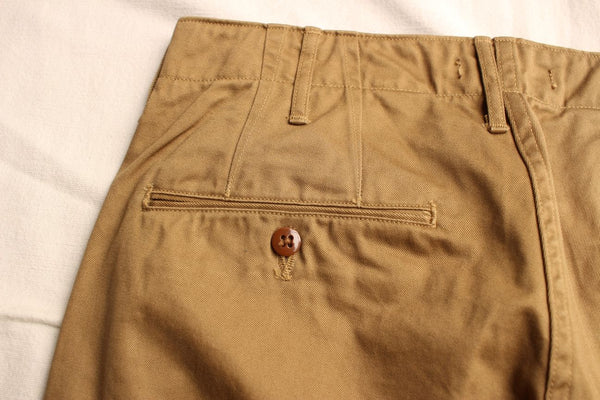 WORKERS / Officer Trousers, Regular Fit, Type2 (USMC Khaki) / 巻き