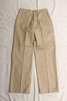 WORKERS / Officer Trousers, Vintage, Type 2 (Khaki No-1)