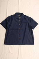 COLIMBO / PIEDMONT PLAY SHIRT S/S (ZZ-0303,INDIGO DENIM)