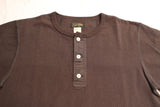 COLIMBO / PRAIRIE DOG L/S HENLEY T-SHIRT (ZZ-0427,LAMP BLACK)