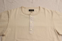 COLIMBO / PRAIRIE DOG L/S HENLEY T-SHIRT (ZZ-0427,CREAM)