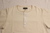 COLIMBO / PRAIRIE DOG L/S HENLEY T-SHIRT (ZZ-0427,CREAM)