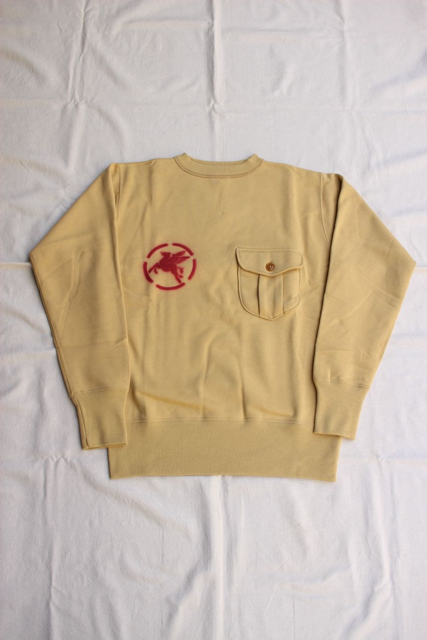 FREEWHEELERS スウェット シャツ 40 PUMP JOCKEY FREEWHEELERS(フリーホイーラーズ) “PUMP JOCKEY” POCKET SWEAT