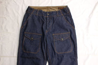 FREEWHEELERS / "S-8 AVIATORS' TROUSERS" (#2522006,10.5oz INDIGO DENIM)