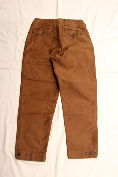 Freewheelers Aviators Trouser - Yarn-Dyed Dark Beige | SON