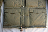 FREEWHEELERS / "SASQUATCH" DOWN JACKET (#2331006,YARN-DYED KHAKI GREEN)