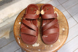 【旧品 2013 model】Tokyo Sandals / SHARK-SOLE SANDALS "ZETTO" (TS13-ZET,TIRAMISU-BROWN)