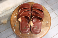 【旧品 2013 model】Tokyo Sandals / SHARK-SOLE SANDALS "ZETTO" (TS13-ZET,TIRAMISU-BROWN)