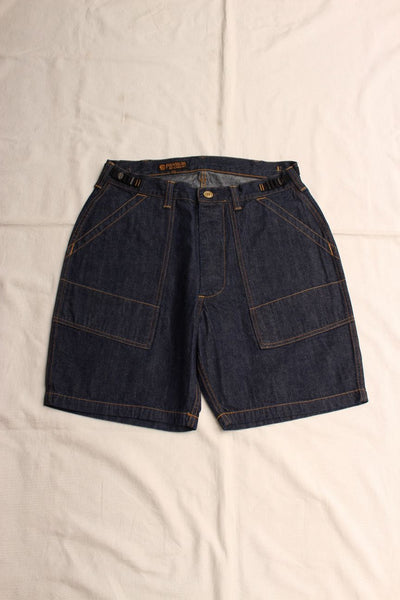 FREEWHEELERS / "SIDEWINDER" SHORTS (#2422010,10.5oz INDIGO DENIM)