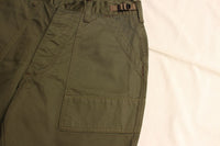 FREEWHEELERS / "SIDEWINDER" MILITARY SHORTS (#2422009,DARK OLIVE)