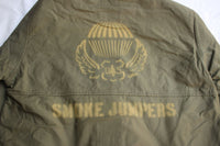 FREEWHEELERS / "SMOKE JUMPERS" REVERSIBLE JACKET (#2421015,OIVE × GRAY)