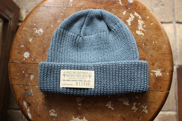 BAU ♥ CAREY Round neck short tweed cape/追跡付 COLIMBO / SOUTH FORK COTTON KNIT CAP (ZA-0604) – McFly