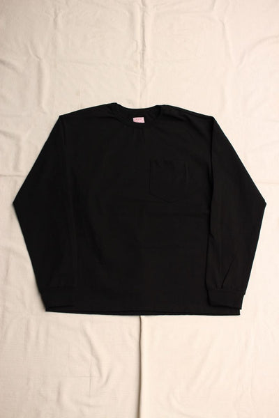 Cushman / SPECIAL POCKET L/S TEE (26370,BLACK)