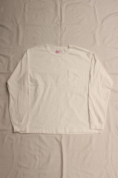 Cushman / SPECIAL POCKET L/S TEE (26370,WHITE)