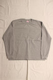 Cushman / SPECIAL POCKET L/S TEE (26370,MIX GRAY)