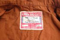 WORKERS / SUPER BIG CAT Railroad Jacket (Brown Duck)