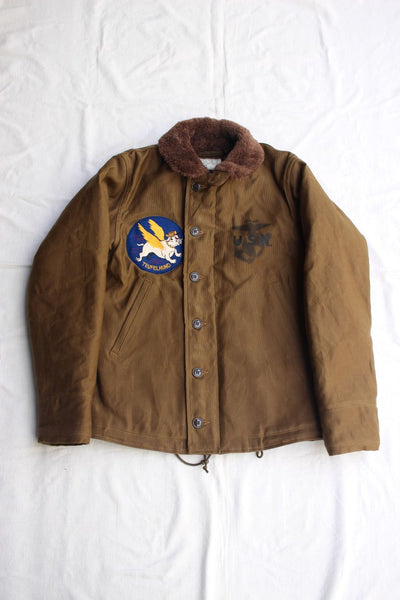 FREEWHEELERS / "TEUFELHUND" TYPE N-1 (#2531002,DARK KHAKI BEIGE)