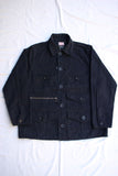 FREEWHEELERS / "TIMBER CRUISER" COAT (#2421012,YARN-DYED BLACK)