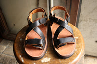 【旧品 2014 model】Tokyo Sandals / "X-type" (BLACK,TS-B04)