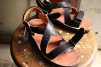 【旧品 2014 model】Tokyo Sandals / "X-type" (BLACK,TS-B04)