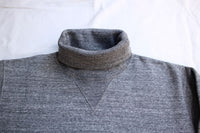 FREEWHEELERS / "TURTLE NECK SWEAT SHIRT" SPECIAL HEAVY WEIGHT (#2334008,GRAINED CHARCOAL GRAY)