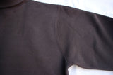 FREEWHEELERS / "TURTLE NECK SWEAT SHIRT" SPECIAL HEAVY WEIGHT (#2534009,JET BLACK × CHARCOAL BLACK)