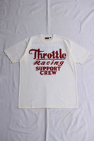 FREEWHEELERS / "Throttle Racing" SUPPORT CREW (#2425011,OFF-WHITE)