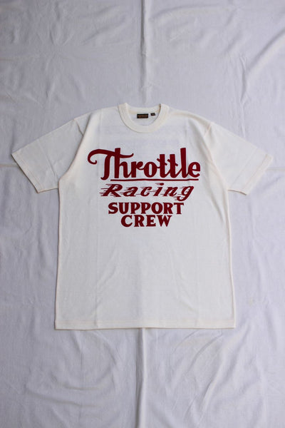 FREEWHEELERS / "Throttle Racing" SUPPORT CREW (#2425011,OFF-WHITE)