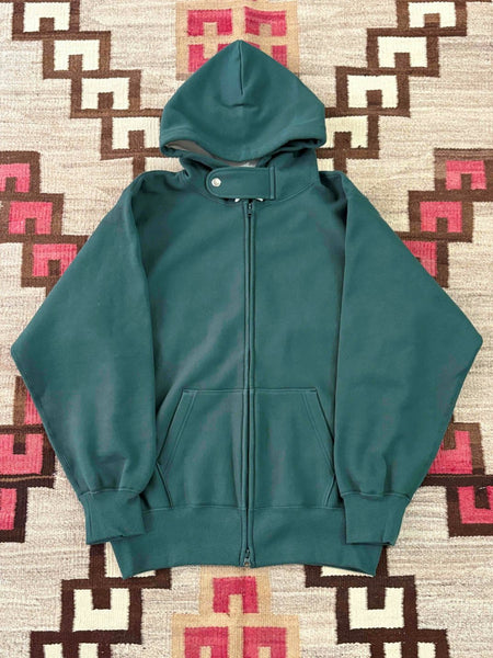 WORKERS / Trico Tag Sweat, Full Zip Parka (DM Green)