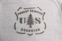 FREEWHEELERS / "U.S. FOREST SERVICE" HENLEY NECKED TYPE SHORT SLEEVE SHIRT (#2425012,MIX GRAY)