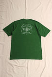 FREEWHEELERS / "U.S. FOREST SERVICE" HENLEY NECKED TYPE SHORT SLEEVE SHIRT (#2425019,TURF GREEN)