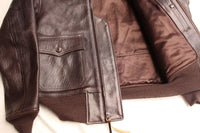 Rainbow Country / BU AER - U.S.NAVY G-1 FLIGHT JACKET (RCL-10074,DARK SEAL BROWN) / 2024 model