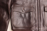 Rainbow Country / BU AER - U.S.NAVY G-1 FLIGHT JACKET (RCL-10074,DARK SEAL BROWN) / 2024 model