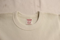 FREEWHEELERS / "UNION OIL" CREW NECKED THERMAL LONG SLEEVE SHIRT (#2435004,IVORY)