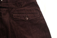 ADJUSTABLE COSTUME / VITO STYLE CORDUROY TROUSERS (AP-071,BROWN)