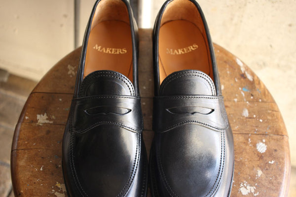 Makers / V TIP LOAFER (CDVN-01 ,GUIDI HORSE BUTT BLACK) – McFly