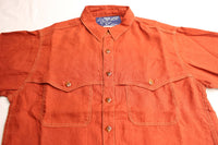 FREEWHEELERS / "WILDLIFE OBSERVER" SHIRT (#2523001,ORANGE)