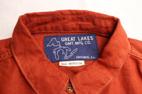 FREEWHEELERS / "WILDLIFE OBSERVER" SHIRT (#2523001,ORANGE)