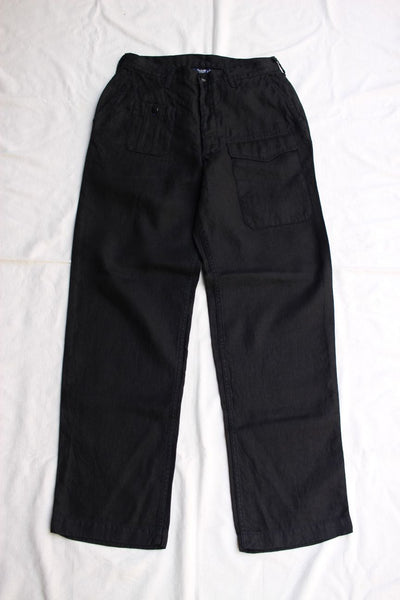 FREEWHEELERS / "WILDLIFE OBSERVER" TROUSERS (#2522005,BLACK)