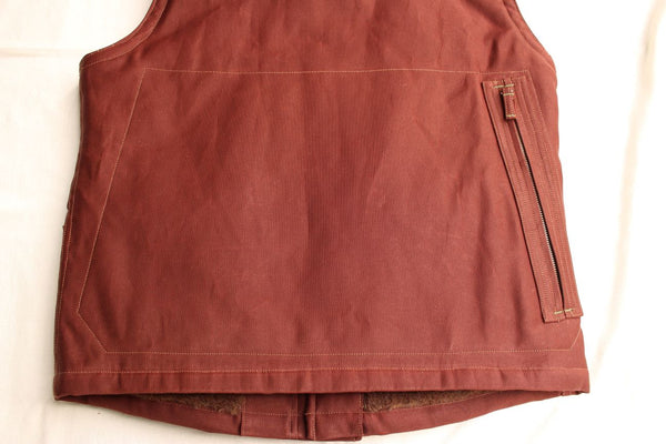 FREEWHEELERS / WINTER AVIATORS' VEST (#2331009,RED BROWN) – McFly ...