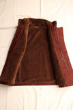 FREEWHEELERS / WINTER AVIATORS' VEST (#2331009,RED BROWN)