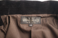 WORKERS / WORKERS Jacket (Heavy Corduroy, Black)