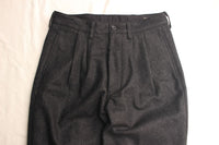 WORKERS / WORKERS Trousers (Heavy Flannel,Charcoal)