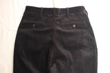 WORKERS / WORKERS Trousers (Heavy Corduroy,Black)