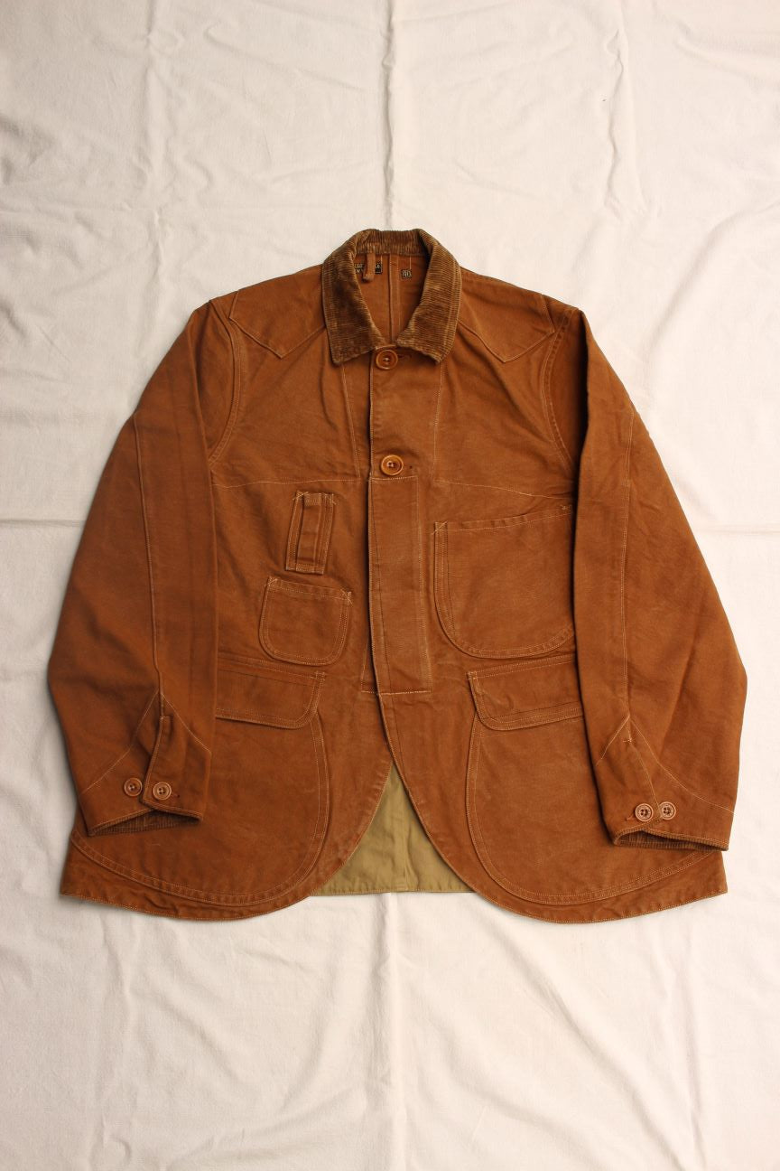 FREEWHEELERS BAKEHEAD WORKCOAT 38 ウォバッシュ FREEWHEELERS ”BAKE HEAD” COAT（JET BLACK CHAIN STRIPE