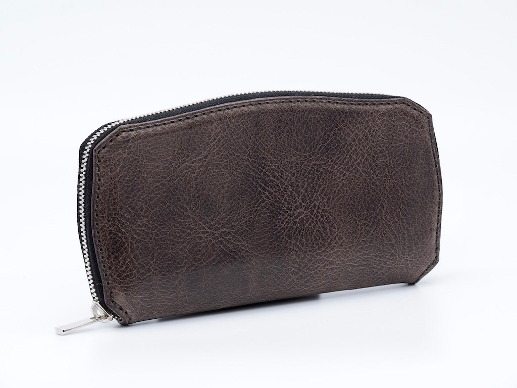 マニフォールド　ROUND FASTENER WALLET MANIFOLD / ROUND FASTENER WALLET (MW-11 DO,BLUE GRAY