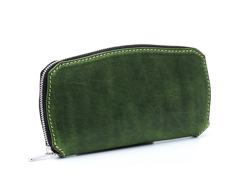 MANIFOLD / ROUND FASTENER WALLET (MW-11 DO,GREEN) – McFly