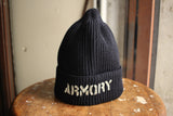 【2019 model】 FREEWHEELERS / 1920 U.S.NAVY WATCH CAP "ARMORY" (#1937010,NAVY)