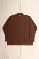 ADJUSTABLE COSTUME / 20s STYLE KNIT SPORT COAT (AK-036,BROWN)