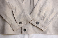 WORKERS / 213 Linen Jacket (Ecru Linen)